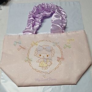 Sanrio My Sweet Piano Small Fabric Tote Bag Purse Official Japan 2022 Kawaii